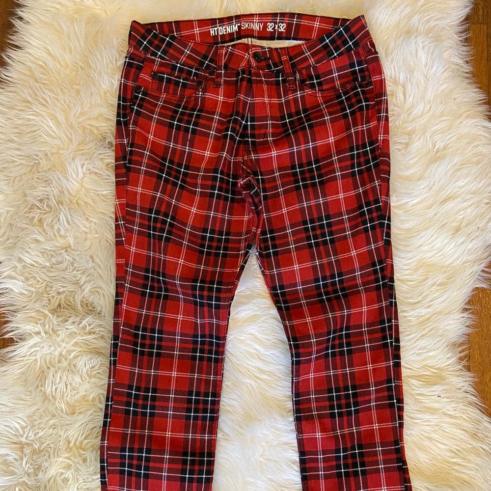 plaid pants from hot topic